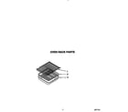 Whirlpool SF330PEYW0 oven rack diagram