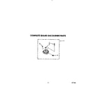 Whirlpool SC8630EWW2 complete sealed gas burner parts diagram