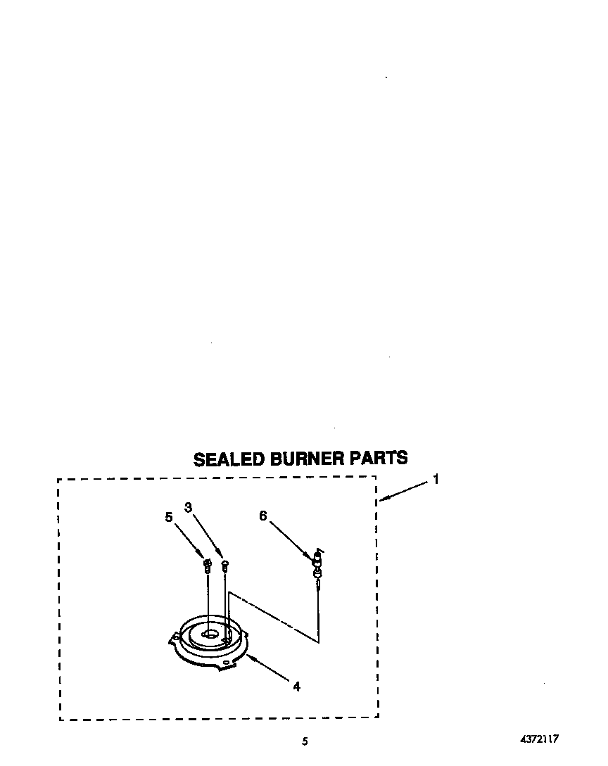 Sealed burner