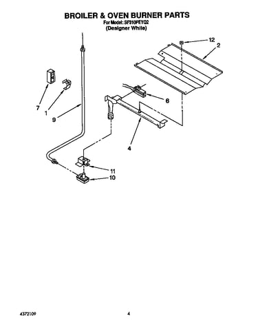 Broiler & oven burner