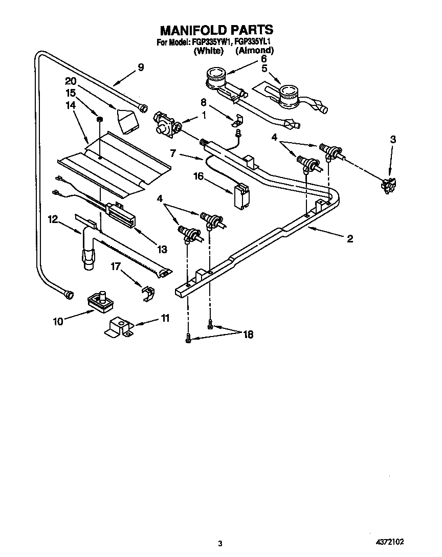 Manifold parts