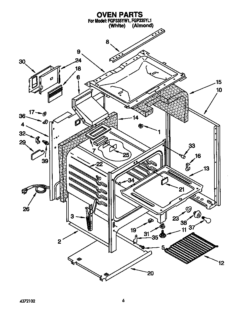 Oven parts