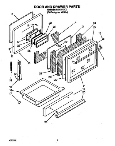 Door and drawer