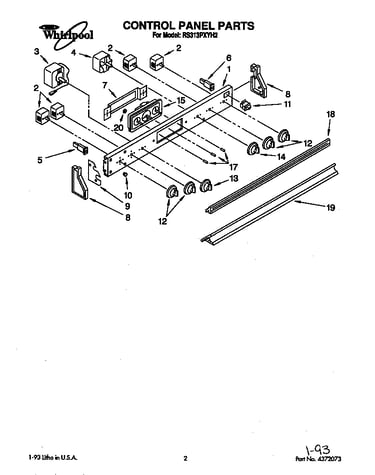 Control panel