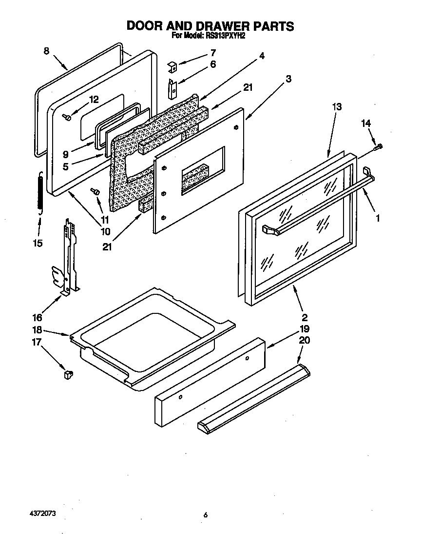 Door and drawer