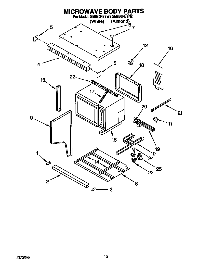 Microwave body