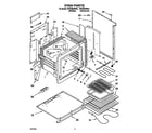 Whirlpool RF4700XWW1 oven diagram