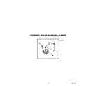Whirlpool SC8630EXQ4 complete sealed gas burner parts diagram