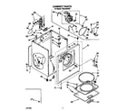 Whirlpool TEDL640AW0  diagram