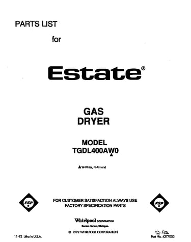 Front cover