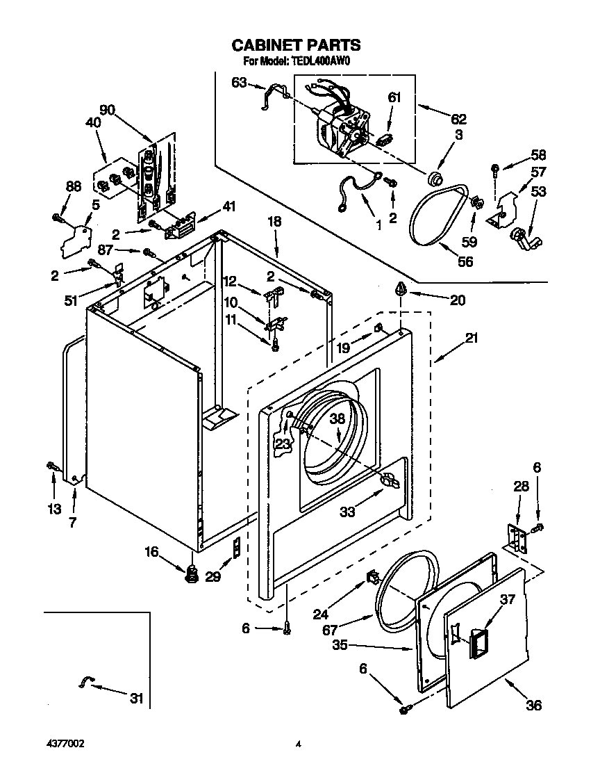 Parts diagram