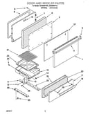 Door and broiler parts