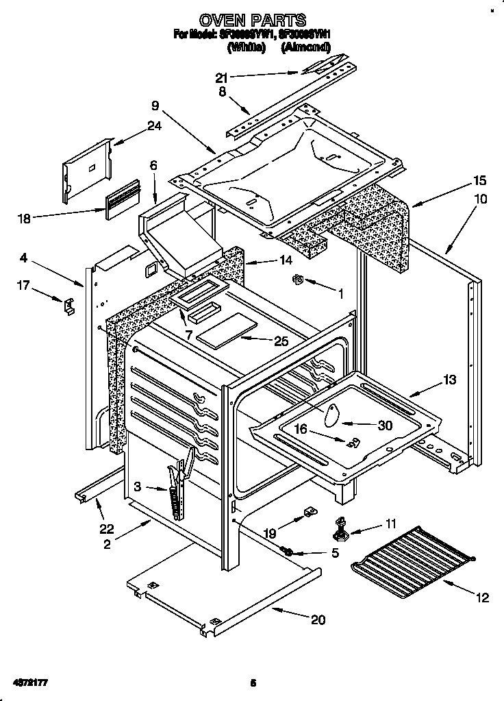 Oven parts