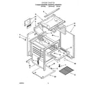 Whirlpool SF304BSYW1 oven parts diagram