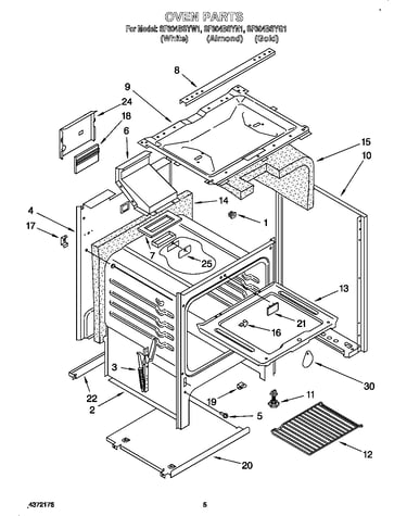 Oven parts