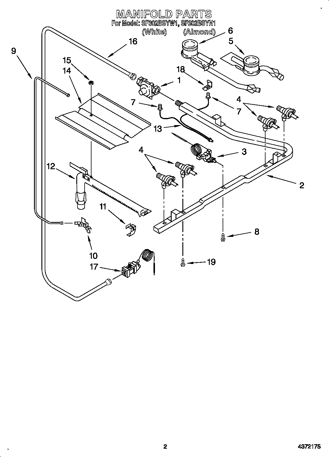 MANIFOLD PARTS