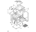 Whirlpool SF302BSYW1 oven parts diagram