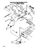 Manifold and burner