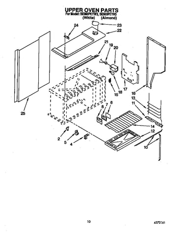 Upper oven