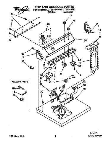 Parts diagram