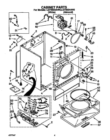 Parts diagram