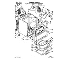 Whirlpool LET6638AW0  diagram