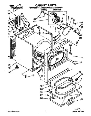 Parts diagram