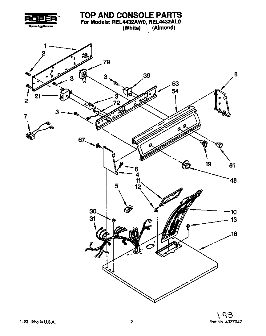 Parts diagram