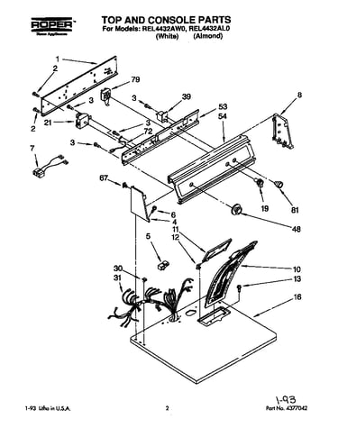 Parts diagram