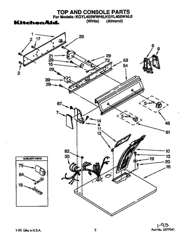 Parts diagram
