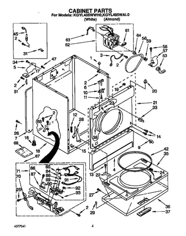 Parts diagram