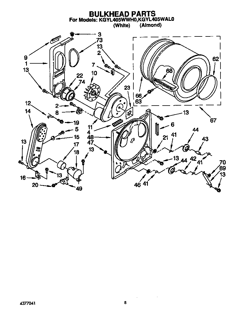 Parts diagram