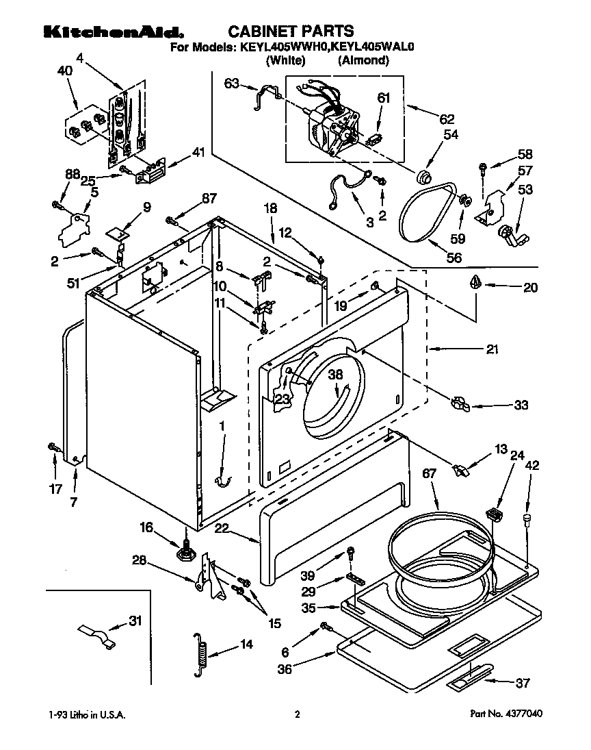 Parts diagram