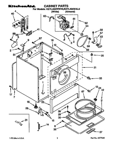 Parts diagram