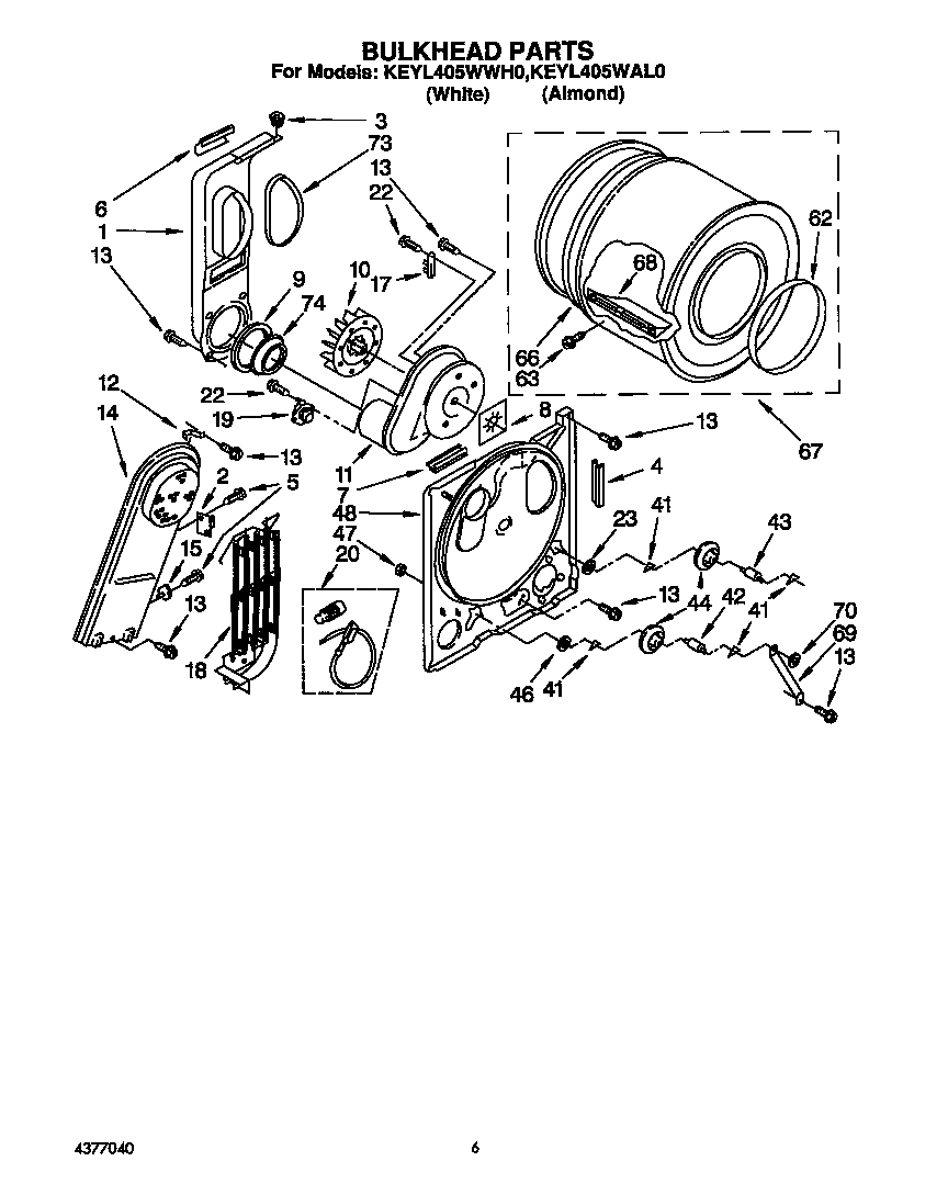 Parts diagram