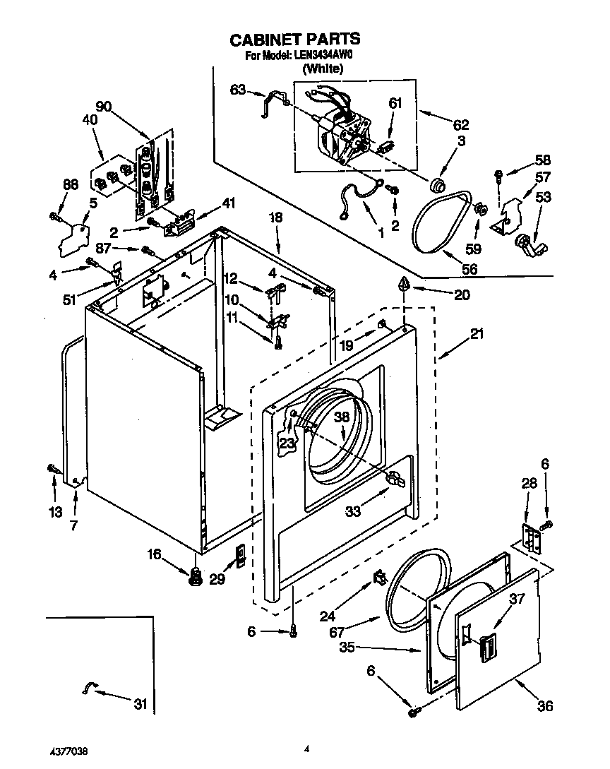 Parts diagram
