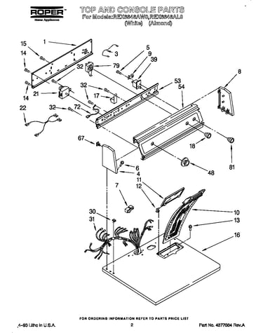 Parts diagram