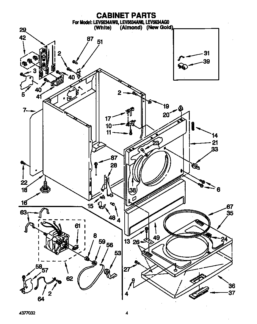 Parts diagram