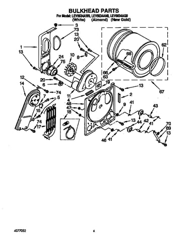 Parts diagram