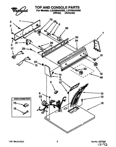 Parts diagram