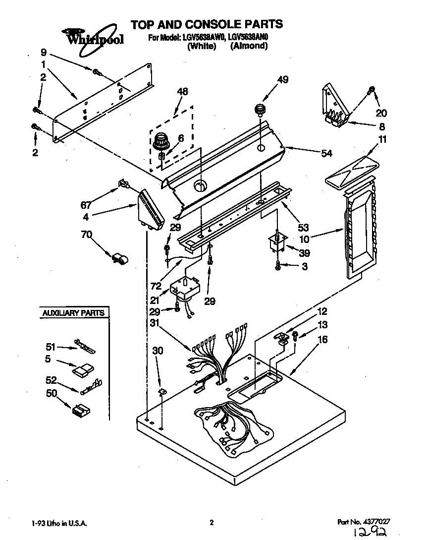 Parts diagram