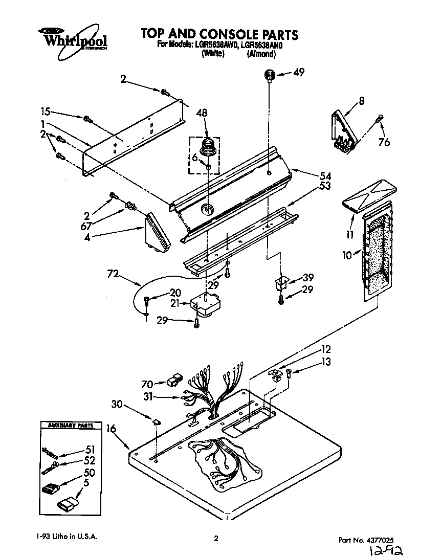 Parts Diagram