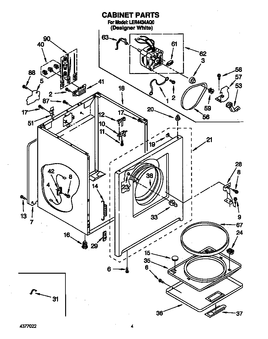 Parts diagram