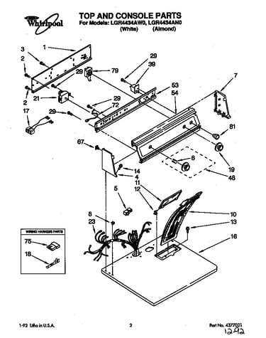 Parts diagram