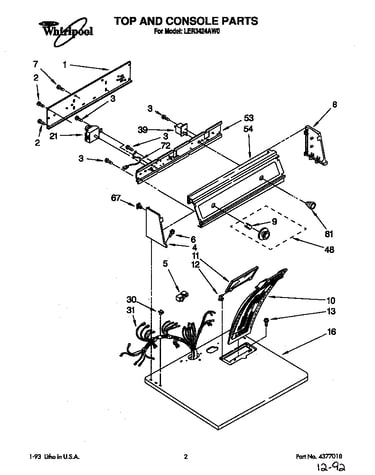 Parts diagram
