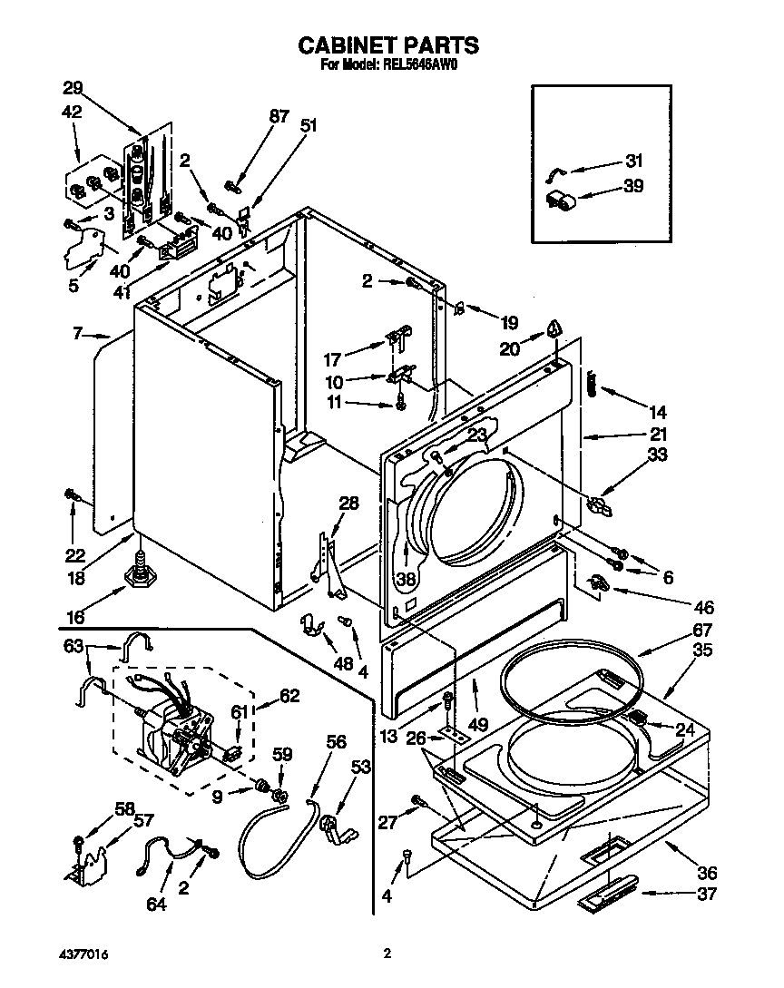 Parts diagram