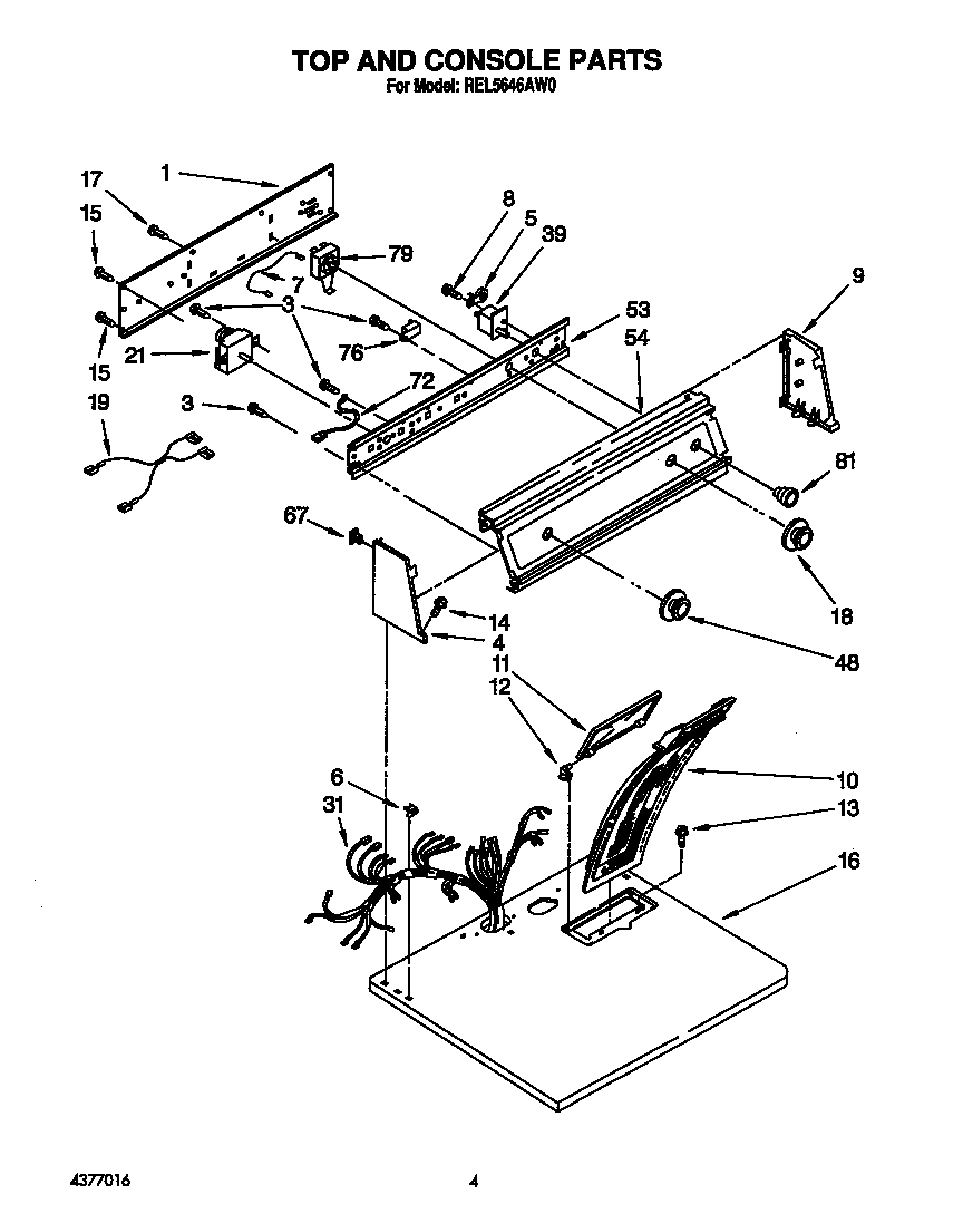 Parts diagram