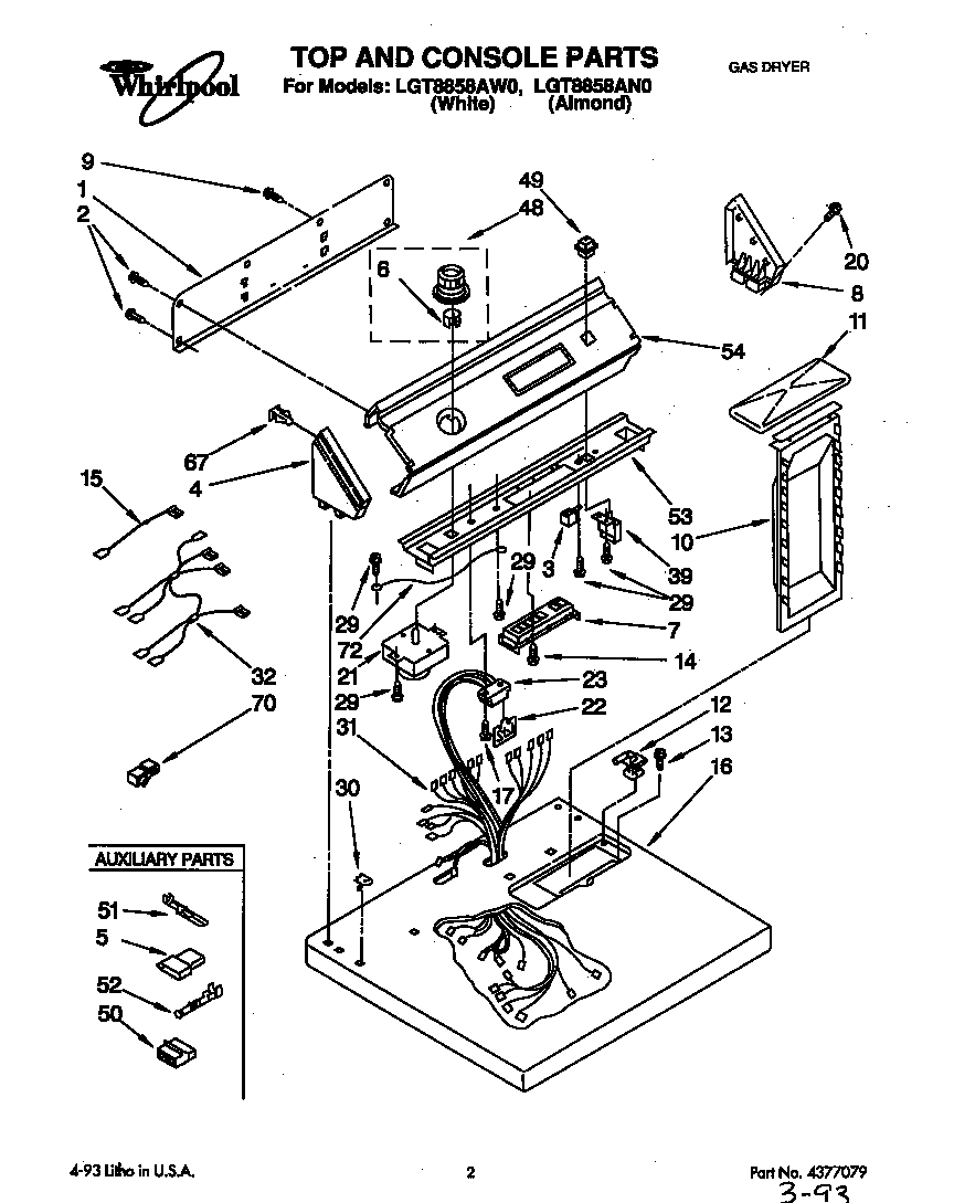 TOP AND CONSOLE