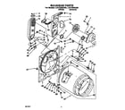Whirlpool LGV7858AW0 bulkhead diagram