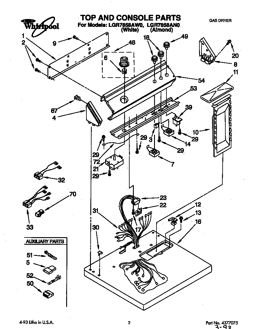 TOP AND CONSOLE